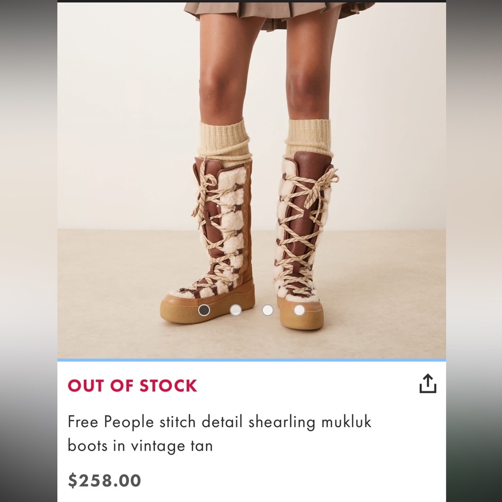 Free People x Wilder Mukluk Boots - Picture 6 of 13